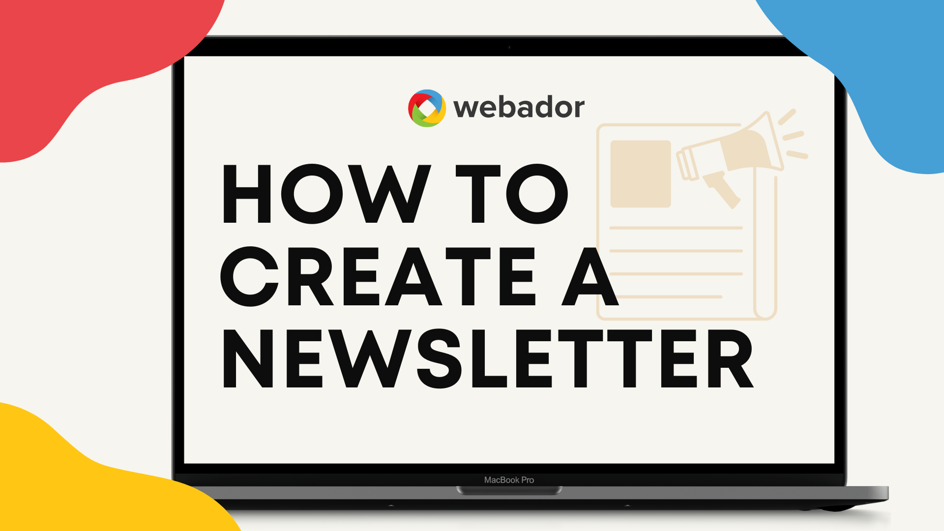 How to create a newsletter